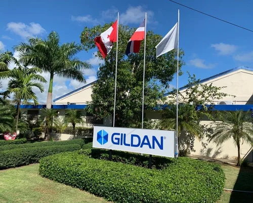 Outdoor facade of Dominican Republic's regional office.