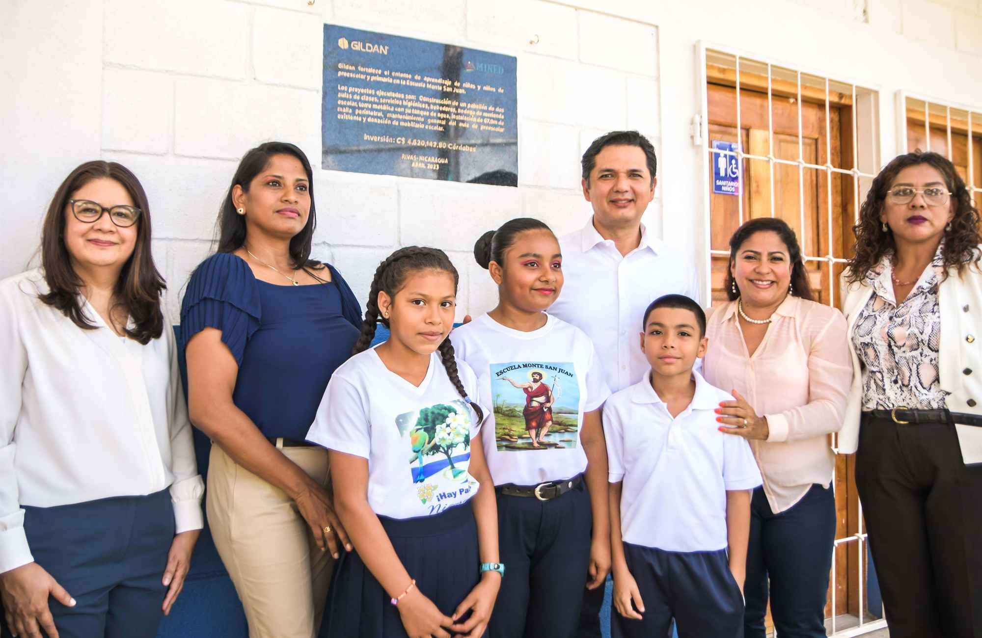 Gildan Invests Over $120,000 in School Construction and Infrastructure Improvement in Nicaragua