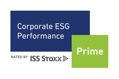 ISS ESG Corporate Rating Prime Status logo